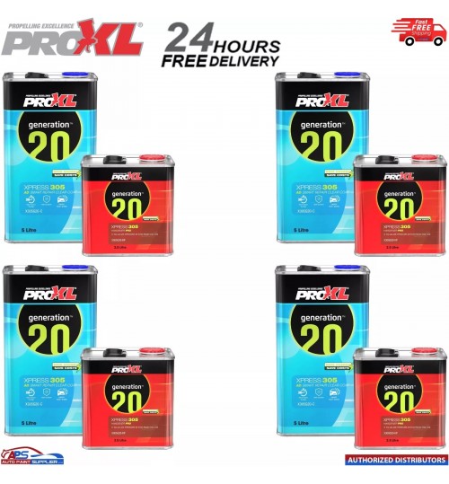 PROXL XPRESS305 HS ANTI SCRATCH RAPID CURING CLEARCOAT KIT 7.5L